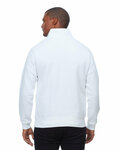 threadfast apparel 320q unisex ultimate fleece quarter-zip sweatshirt Back Thumbnail