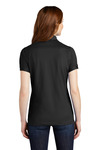 port authority l555 ladies stretch pique polo Back Thumbnail