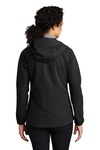 port authority l407 ladies essential rain jacket Back Thumbnail