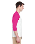 gildan g570 adult heavy cotton™ 3/4-raglan sleeve t-shirt Side Thumbnail