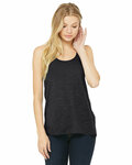 bella + canvas b8800 ladies' flowy racerback tank Front Thumbnail