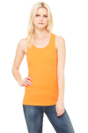 bella + canvas 1080 ladies' baby rib tank Front Thumbnail