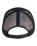 big accessories bx019y youth structured trucker cap Back Thumbnail