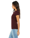bella + canvas b8413 women's triblend short sleeve tee Side Thumbnail