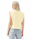 american apparel 307gd heavyweight cotton women's garment dyed muscle Back Thumbnail
