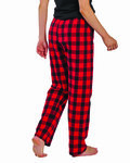 boxercraft bw6620 ladies' 'haley' flannel pant with pockets Back Thumbnail