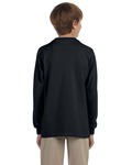 Gildan G240B Youth Ultra Cotton ® Long Sleeve T-Shirt Back Thumbnail