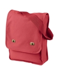 Authentic Pigment 1902 Pigment -Dyed Canvas Field Bag Front Thumbnail