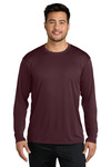 Port & Company PC380LS Long Sleeve Performance Tee Front Thumbnail