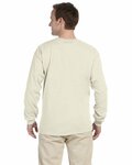 Gildan G240 100% Cotton Long Sleeve T-Shirt Back Thumbnail