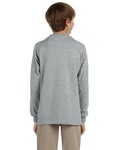 Jerzees 29BL Youth Dri-Power ® Active 50/50 Cotton/Poly Long Sleeve T-Shirt Back Thumbnail