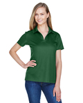 Devon & Jones DG20W CrownLux Performance™ Ladies' Plaited Polo Front Thumbnail