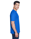 ultraclub 8420 men's cool & dry sport performance interlock t-shirt Side Thumbnail