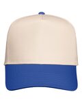 valucap v8869 five-panel twill cap Front Thumbnail