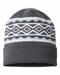 cap america rkd12 usa- made diamond knit cuff Back Thumbnail