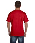 Fruit of the Loom 3931P Adult 5 oz. HD Cotton™ Pocket T-Shirt Back Thumbnail