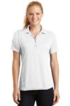 sport-tek l475 ladies dry zone ® raglan accent polo Front Thumbnail