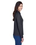 core365 78192 ladies' pinnacle performance long-sleeve piqué polo Side Thumbnail