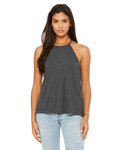 bella + canvas 8809 women's flowy high-neck tank Front Thumbnail