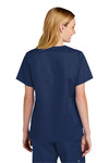 wonderwink ww4560 women's workflex ™ v-neck top Back Thumbnail