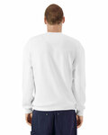 american apparel rf496 unisex reflex fleece crewneck sweatshirt Back Thumbnail