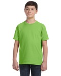 LAT 6101 Youth Fine Jersey T Shirt Back Thumbnail