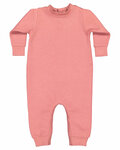 Rabbit Skins 4447 Infant Fleece One-Piece Bodysuit Front Thumbnail