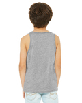 bella + canvas 3480y youth jersey tank Back Thumbnail