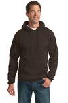 port & company pc90ht tall essential fleece pullover hooded sweatshirt Front Thumbnail