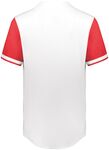 Augusta Sportswear 6909 Cutter+ Full Button Baseball Jersey Back Thumbnail