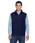 core365 88191t men's tall journey fleece vest Back Thumbnail