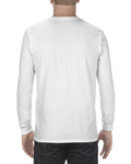 Alstyle AL5304 Adult 4.3 oz., Ringspun Cotton Long-Sleeve T-Shirt Back Thumbnail