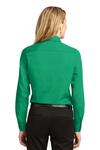port authority l608 ladies long sleeve easy care shirt Back Thumbnail