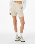 Bella + Canvas BC3787 Ladies' Cutoff Sweatshort Front Thumbnail