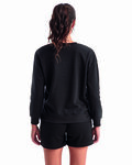 tridri td600 ladies' chill side-zip sweatshirt Back Thumbnail