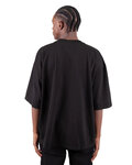 shaka wear shgdd adult garment-dyed drop-shoulder t-shirt Back Thumbnail