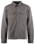 burnside b8760 fleece snap jacket Front Thumbnail