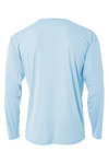 A4 N3165 Cooling Performance Long Sleeve T-Shirt Back Thumbnail