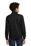 Port & Company PC78YQ Youth Core Fleece 1/4-Zip Pullover Sweatshirt Back Thumbnail