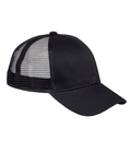 big accessories bx019 6-panel structured trucker cap Front Thumbnail