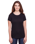 threadfast apparel 202a ladies' triblend short-sleeve t-shirt Back Thumbnail