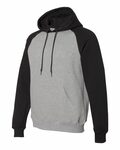 russell athletic 693hbm dri power® colorblock raglan hooded sweatshirt Side Thumbnail