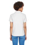 Devon & Jones D100W Ladies' Pima Piqué Y-Collar Polo Back Thumbnail