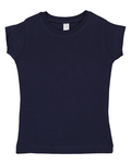 Rabbit Skins 3316 Toddler Girls' Fine Jersey T-Shirt Front Thumbnail