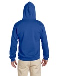 Jerzees 4997 Adult Super Sweats® NuBlend® Fleece Pullover Hooded Sweatshirt Back Thumbnail