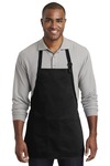 port authority a601 medium-length two-pocket bib apron Front Thumbnail