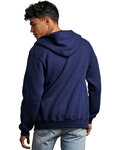 russell athletic 697hbm dri-power® fleece full-zip hoodie Back Thumbnail