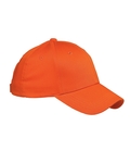 Big Accessories BX020 6-Panel Structured Twill Cap Front Thumbnail