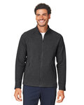 north end ne727 men's spirit textured full-zip Front Thumbnail