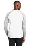 sport-tek st460ls long sleeve digi camo tee Back Thumbnail